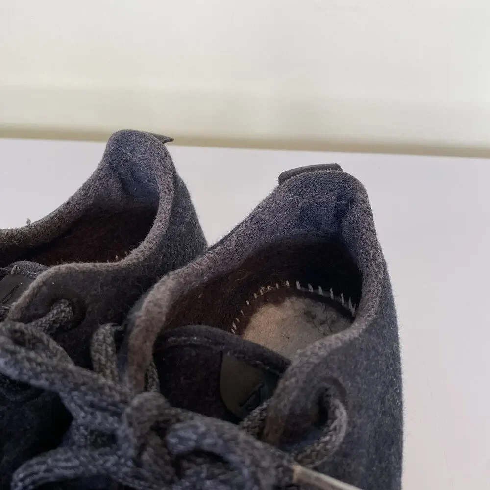 Allbirds Wool Runner WR Merino Running Shoes Womens Sz 8 Charcoal Sneakers‎